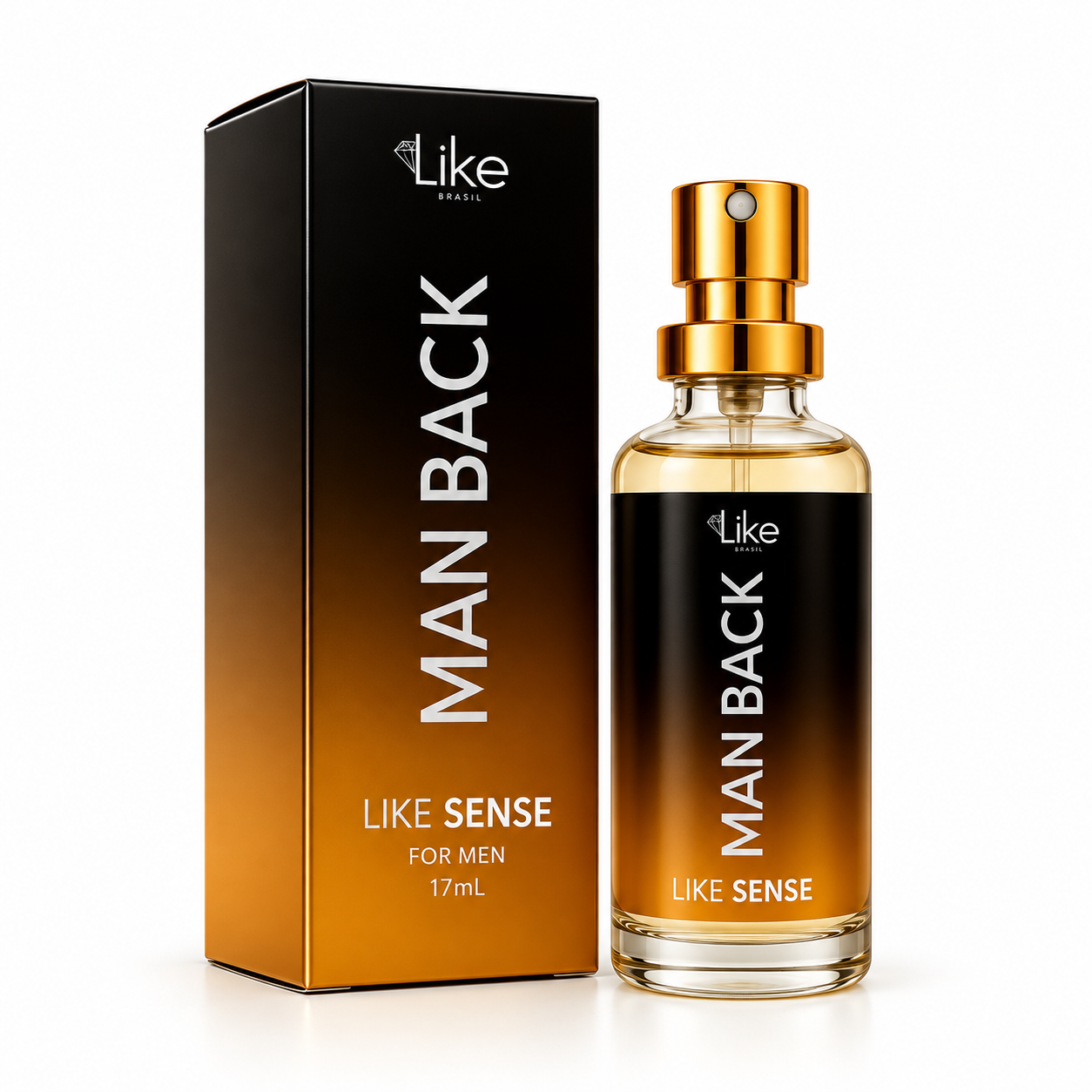 Perfume Man Back Like Sense - 17ml